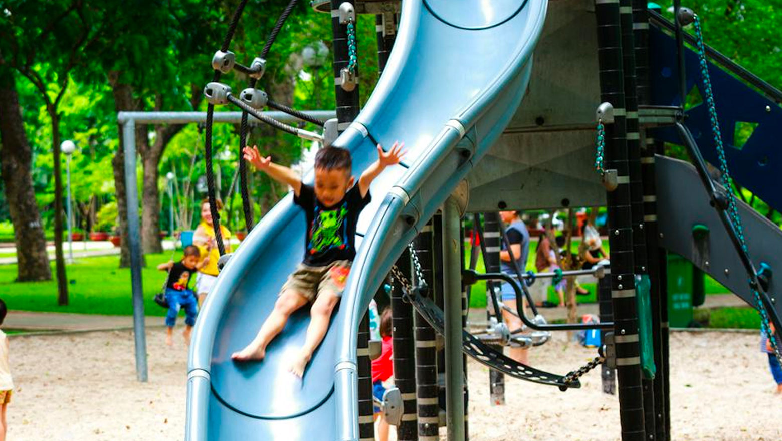 Commercial Free Standing Slides